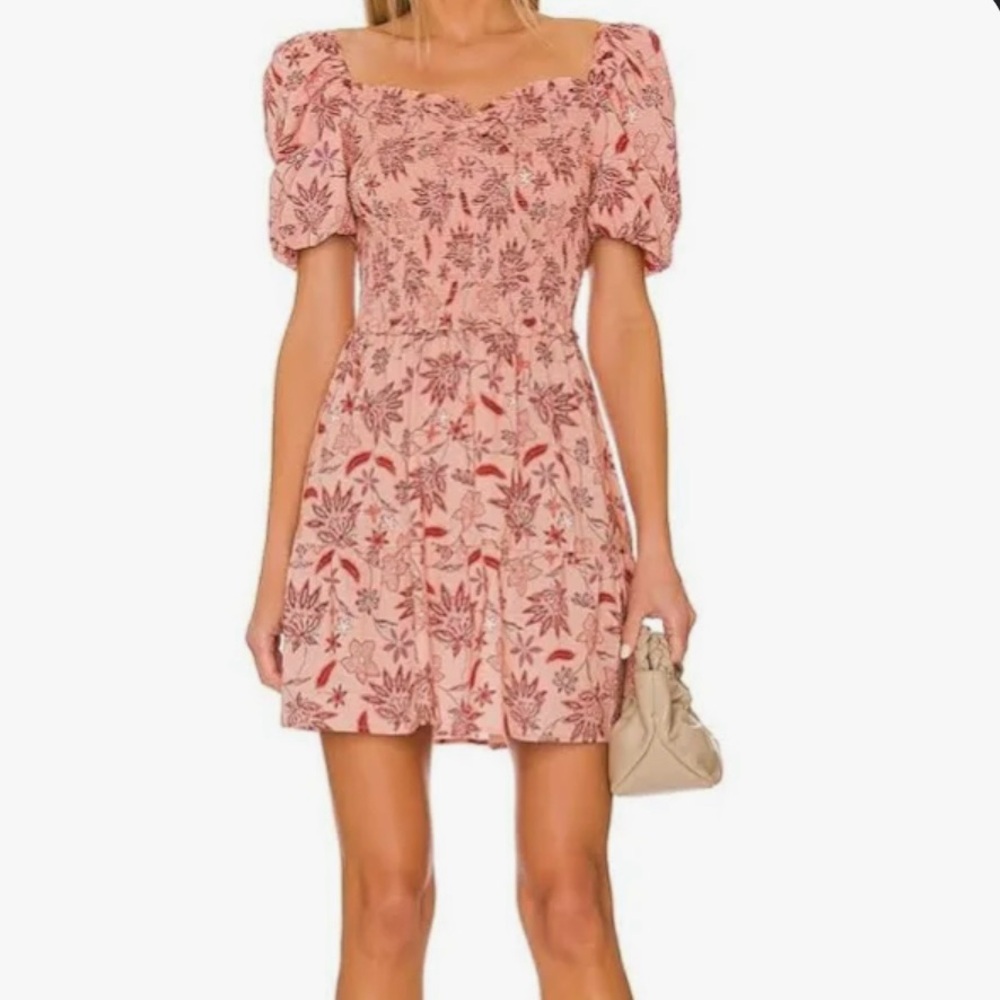BB Dakota Steve Madden Cotton Candy Pink Floral Mini